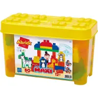 Ecoiffier Maxi Abrick Box Safari mit50 Bausteinen