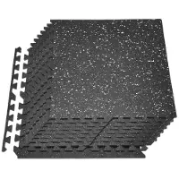 Vevor 12 x Puzzlematte Bodenschutzmatte 610 x 610 x 10 mm