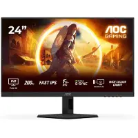 AOC G4 24G4HREAD, 60,5 cm (23.8"), 1920 x 1080 Pixel, 1 ms, Schwarz, Rot