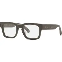 Philipp Plein VPP145M Verde kaki lucido 51/22/150 Herren Brillen