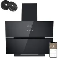 CIARRA Kopffreihaube 60 cm A+++ 688 m³/h Dunstabzugshaube WIFI + APP & Touch Control Booster VM6736FB