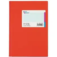 König & Ebhardt Geschäftsbuch Kariert Rot