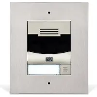 2N Telecommunications IP Solo, Nickel, IP54, IK08, Metall, Tasten, Senkrecht