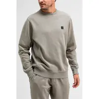 Butcher of Blue Herren Pullover & Cardigans Army Crew - Grijs - Größe S