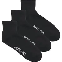 Jack & Jones Freizeitsocken "JACLEON SHORT TENNIS SOCKS 3 PACK SN" Packung, 3 Paar tlg. Baumwollmischung, Einheitsgröße