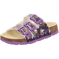 Superfit Fussbettpantoffel viola/mehrfarbig (8560) 38
