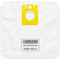 Kärcher 5 Stk. Original Vlies-Staubsaugerbeutel Staubbeutel Filterbeutel für
