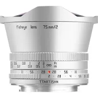 TTArtisan APS-C 7,5 mm F/2.0 Fuji X-Mount silber
