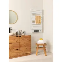 Create WARM TOWEL PRO - Badheizkörper mit Heizstrahler und WLAN 1500W