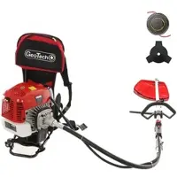 Geotech GT-2 58 BP - 58cc 2-Takt-Benzin-Freischneider mit Doppelschultergurt