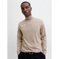 Jack & Jones Einfarbig Rollkragenpullover