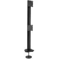 Chief K3G120B, 6,8 kg, 25,4 cm (10"), 76,2 cm (30"), 75 x 75 mm, 100 x 100 mm, Schwarz
