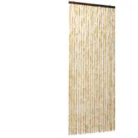 vidaXL Fliegenvorhang Beige 100x200 cm Chenille
