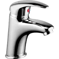 Aqualine KASIOPEA Waschtischarmatur ohne Ablaufgarnitur, Chrom