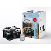 OM SYSTEM OM-5 II silber + 14-150mm II + Peter Hadley BLS-5 Akku