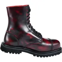 Brandit Rub Off Phantom 10 Eye Boots, Farbe: burgundy-red, Größe: 4
