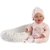 Llorens Mimi Lächelt Zukünftige Künstlerin Babybett Puppe 42 Cm