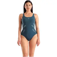 Arena Badeanzug, Damen Milena Wing Back