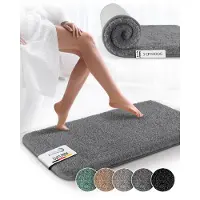 Beautissu VORLEGER MATTE BeauMare FL 70/120 cm Anthrazit