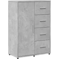 vidaXL Sideboard Betongrau 60x31x84 cm Holzwerkstoff