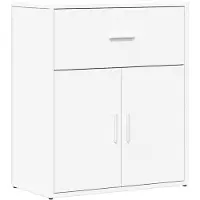 vidaXL Sideboard Weiß 60x31x70 cm Holzwerkstoff