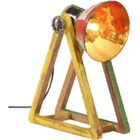 vidaXL Schreibtischlampe 25 W Mehrfarbig 30x17x40 cm E27