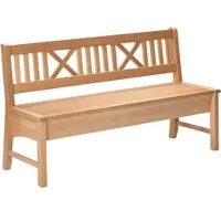 58 aufm Kessel SITZBANK Deborah 146 x 52 x 87 Massivholz Buche lackiert