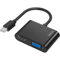 Hama 00200330, Mini DisplayPort, HDMI + VGA (D-Sub), Männlich, Weiblich, Gerade, Gerade