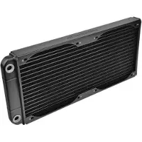 Thermaltake Wasserkühlung – Pacific R360S schlanker Kühler (360 mm, 4 x G 1/4 Zoll) –