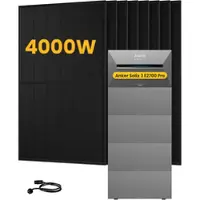 Anker SOLIX Solarbank 3 E2700 Pro, mit 8 x 500 Bifaziale Solarmodule, by Powerness - 13.5kWh / ohne Zubehör / Powerness Express (Lieferzeit: 5-14 Werktage)