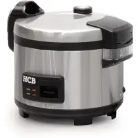 HCB Reiskocher - 10 Liter - 230V - Edelstahl - 6476