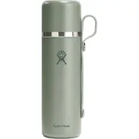 Hydroflask - Hot Flask And Cup - Isolierflasche Gr 828 ml grau/oliv
