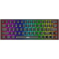 MARVO Shogo 63w Kabellose Mechanische Gaming-tastatur Schwarz Schwarz One Size