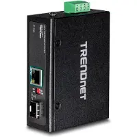 Trendnet TI-UF11SFP - Medienkonverter - 1GbE - 10Base-T, 100Base-TX, 1000Base-T - RJ-45 / SFP (mini-GBIC) - bis zu 40 km