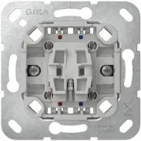 Gira 310200, Wippschalter, 2P, Chrom, Grau, Wand, LED, 240 V