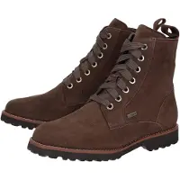 Sioux Stiefelette "Merdit-733-TEX-WF-H", Damen, Gr. 35 (UK 3), braun (dunkelbraun), Obermaterial: 100% Lammveloursleder LAVL. 100% Gummi rubber., Schuhe Stiefelette