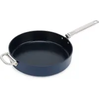 Joseph Joseph Bratpfanne "Space 30 cm antihaftbeschichtete Pfanne" 1 tlg. abklappbare Griffe für maximalen Stauraum