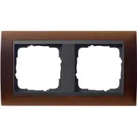 Gira Event Opak, Anthrazit, Braun, Schraubenlos, 90 mm, 161,1 mm, 1,14 cm, 1 Stück(e)