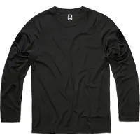 Brandit Longsleeve "Quick Dry Shirt Longsleeve" in Schwarz | Gr.: XXL