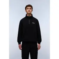 Napapijri Pullover B-Small Box Half Zip Herren Black Beauty-M
