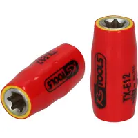 Ks Tools 3/8 TX-E-Stecknuss mit Schutzisolierung, E8