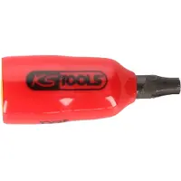 Ks Tools 1/4" Bit-Stecknuss mit Schutzisolierung
