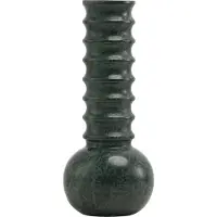 Mr. Stoned Marmorvase Geriffelt Grün
