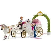 Schleich HORSE CLUB Hochzeitskutsche - 42641, Wedding carriage, Horse Stable, Horses, 5 Jahr(e), Mehrfarbig, Kunststoff