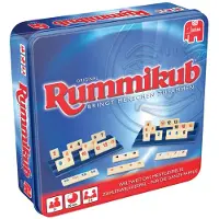 Jumbo Spiele Rummikub Original 3973 in der Metalldose – der Spieleklassiker unter den Gesellschaftsspielen – für Erwachsene und Kinder ab 8 Jahren