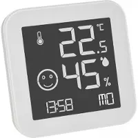 TFA-Dostmann TFA Dostmann BLACK & WHITE Termo- /hygrometer Hvid