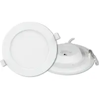 Luxula LED Downlight 12 W 3000 K, 4000 K, 6000 K einstellbar in warm-, neutral- und kaltweiß (CCT) weiß
