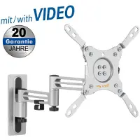 My Wall Support de TV für Wohnmobile HC2-3L, Support de TV Wandhalterung für Wohnmobile und Wohnwagen, Support de TV, schwenkbar, neigbar, VESA kompatibel