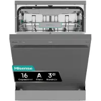 Hisense Hs663a90xuk Geschirrspüler Mit Drittem Rack 16 Anzahl Maßgedecke