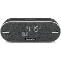 Technisat DIGITRADIO BT 2 | Bluetooth-Lautsprecher mit DAB+, Akku | lichtgrau